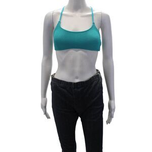 Nia Lynn By Nicole Williams English Strappy Swimsuit Tops Blue Size S Lot 2